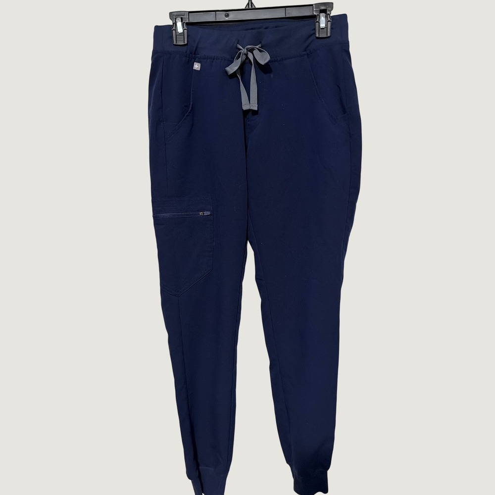 Figs Technical Collection Zamora Jogger Scrub Pants Navy Blue XS W18SW2005